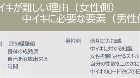 中イキ 怖い|中イキとは？ 中イキできない理由と中イキするための方法【医。